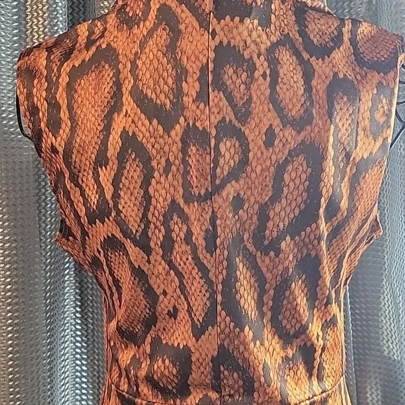 WeWoreWhat Animal Print Mini Dress - Picture 4 of 4